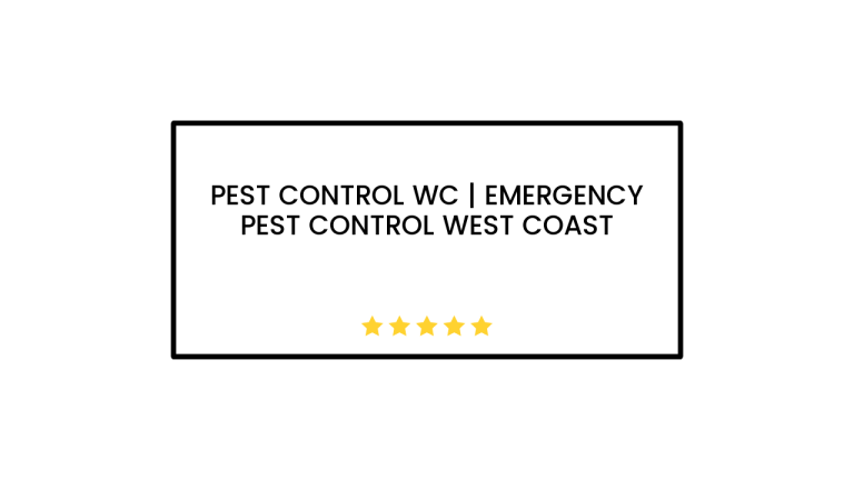 Pest Control WC | Emergency Pest Control West Coast
