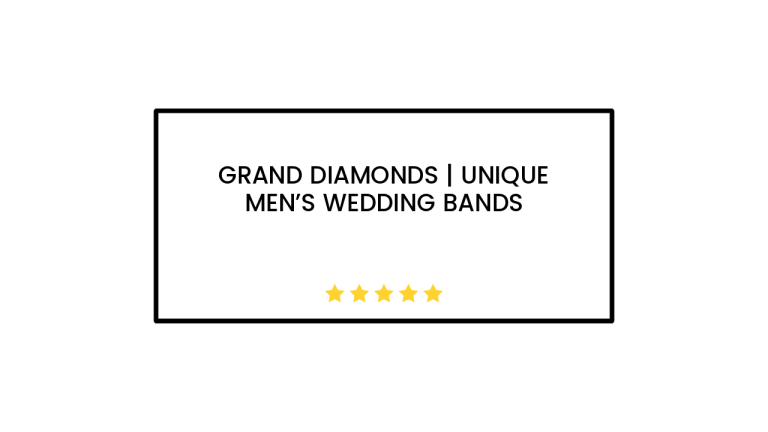 Grand Diamonds | Unique Men’s Wedding Bands