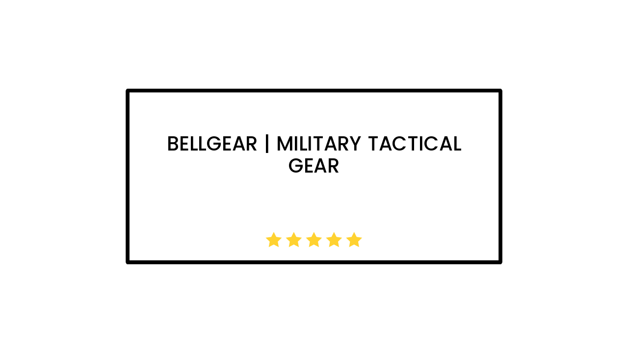 BellGear | Military Tactical Gear