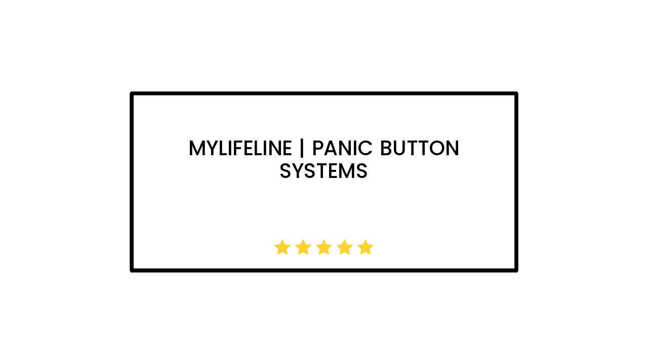 MyLifeline | Panic Button Systems