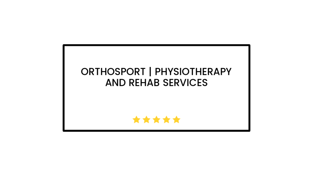 Orthosport | physiotherapy and rehab services