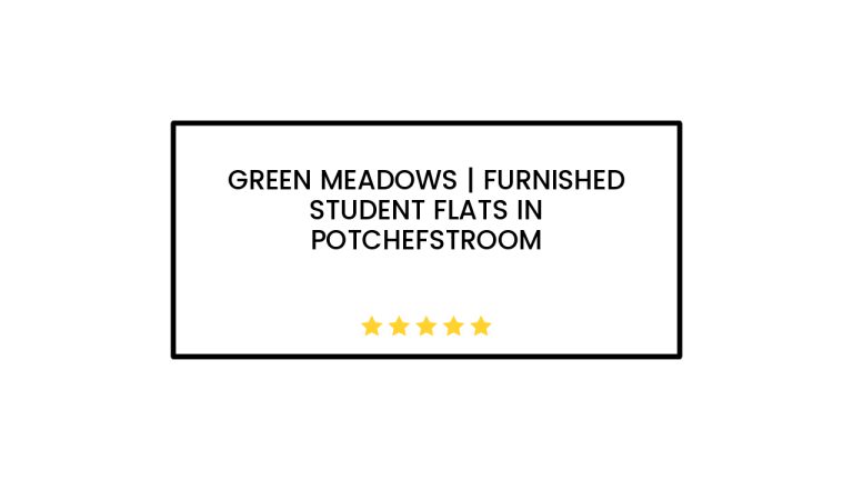 Green Meadows | Furnished Student Flats in Potchefstroom